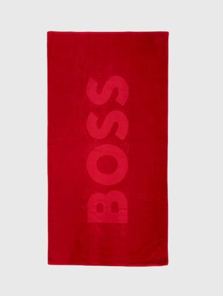 Червоний рушник BOSS : фото - Invogue
