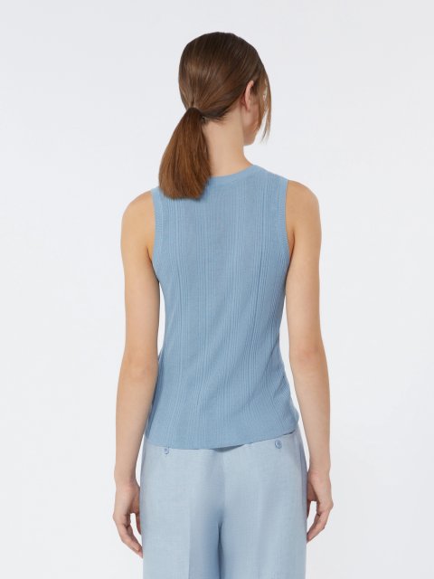 Блакитна майка Weekend Max Mara: фото 3 - Invogue