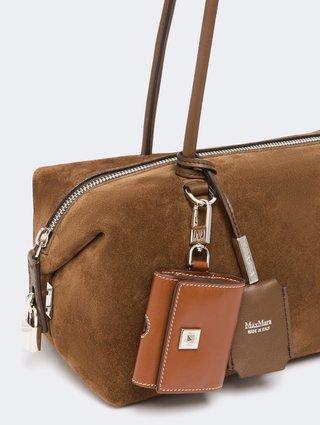 Сумка кольору какао Max Mara зі шкіри: фото 4 - Invogue