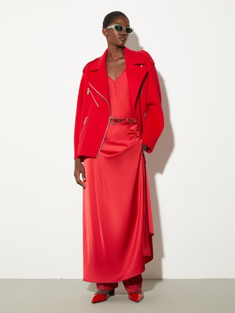 Красные туфли Max&Co слингбеки: фото 1 - Invogue