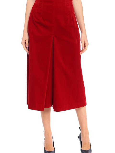 Красные брюки MAX MARA: фото 5 - Invogue