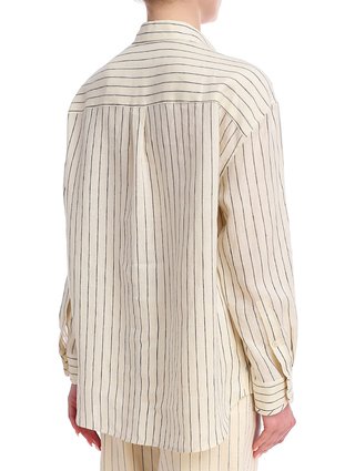 Чёрная рубашка WEEKEND MAX MARA: фото 6 - Invogue