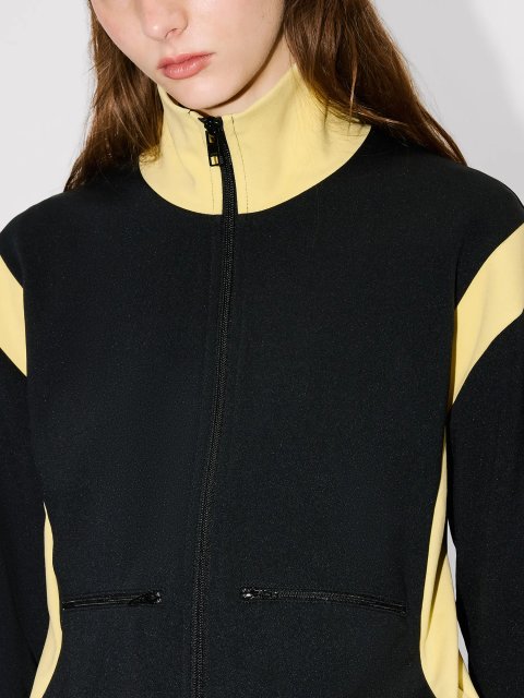 Чорна куртка KENZO спортивна: фото 4 - Invogue