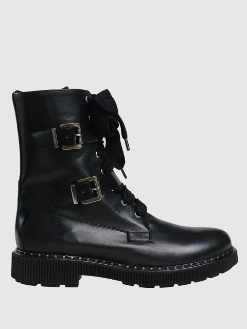 Чёрные сапоги MAX&CO: фото - Invogue