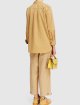 Бежевая рубашка BY MALENE BIRGER: фото 2 - Invogue