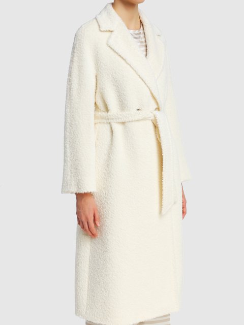 Белое пальто MAX MARA: фото 3 - Invogue