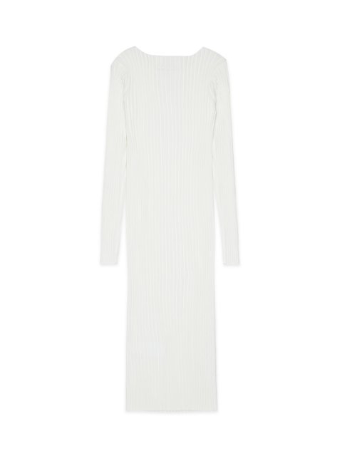 Біла сукня MM6 Maison Margiela з бавовни: фото 1 - Invogue