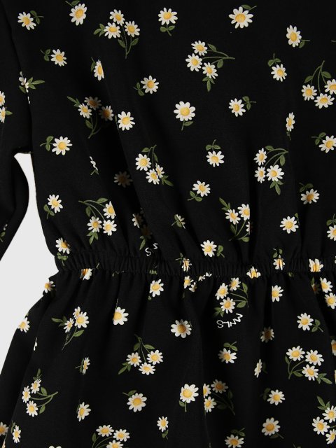 Чёрное платье MONNALISA: фото 3 - Invogue