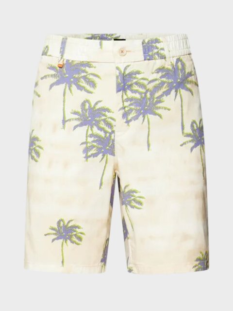 Бежевые шорты BOSS: фото - Invogue