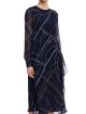 Синее платье SPORTMAX: фото 3 - Invogue