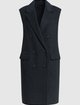Тёмно-серый жилет WEEKEND MAX MARA: фото - Invogue