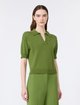 Зелений светр Weekend Max Mara з бавовни: фото 2 - Invogue