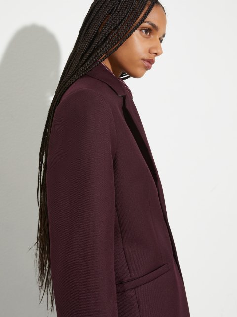 Приталенный блейзер MAX&Co. из смесовой шерсти: фото 4 - Invogue