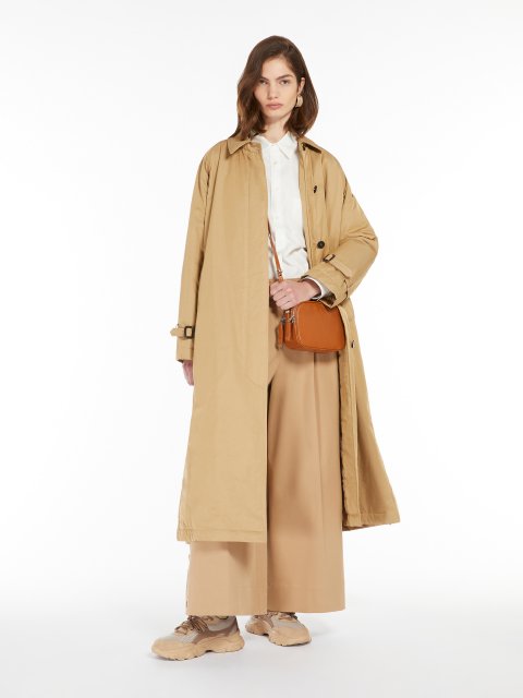 Белая рубашка WEEKEND MAX MARA из хлопкового поплина: фото 4 - Invogue