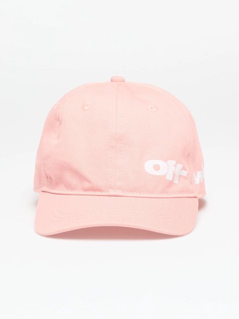 Рожева кепка OFF WHITE з логотипом: фото - Invogue