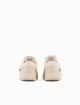 Кремовые кеды EMPORIO ARMANI KIDS из кожи: фото 3 - Invogue