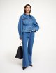Синя куртка  BY MALENE BIRGER з бавовняного деніму: фото 1 - Invogue