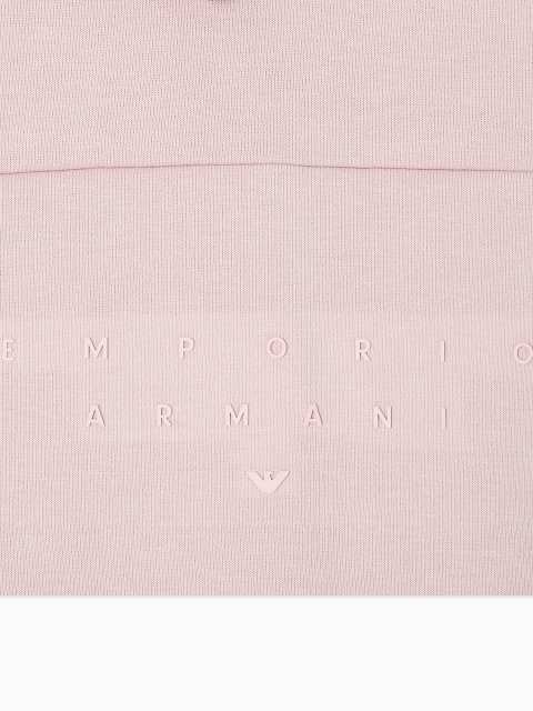 Лілова кофта, штани EMPORIO ARMANI KIDS з бавовни: фото 3 - Invogue