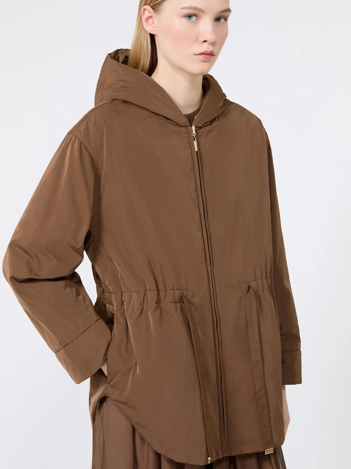 Желтая куртка Max Mara из полиэстера - купить на Invogue — арт