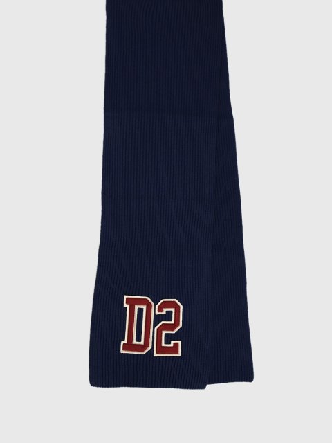 Синій шарф DSQUARED KID : фото - Invogue
