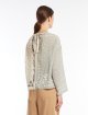 Блуза Weekend Max Mara шовкова з принтом: фото 3 - Invogue
