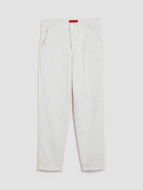 Молочные брюки MAX&CO: фото - Invogue