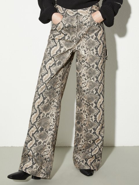 Коричневые брюки Max&Co хлопчатобумажные: фото 2 - Invogue