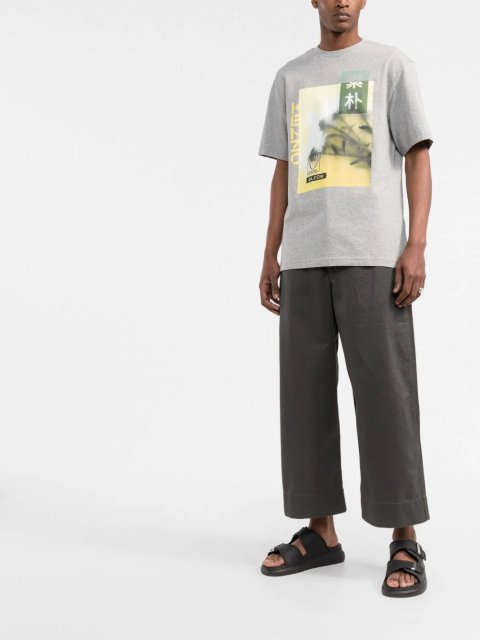 Сіра футболка KENZO : фото 1 - Invogue