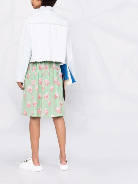 Блакитна куртка KENZO : фото 2 - Invogue