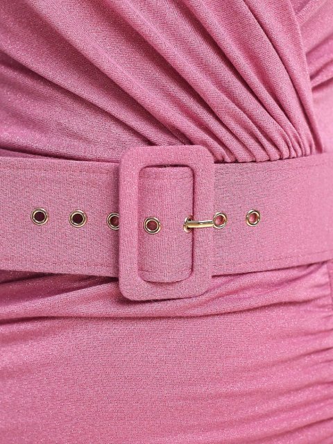 Розовое платье MARELLA: фото 5 - Invogue