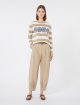 Светр у смужку MAX MARA з чистої вовни: фото 1 - Invogue