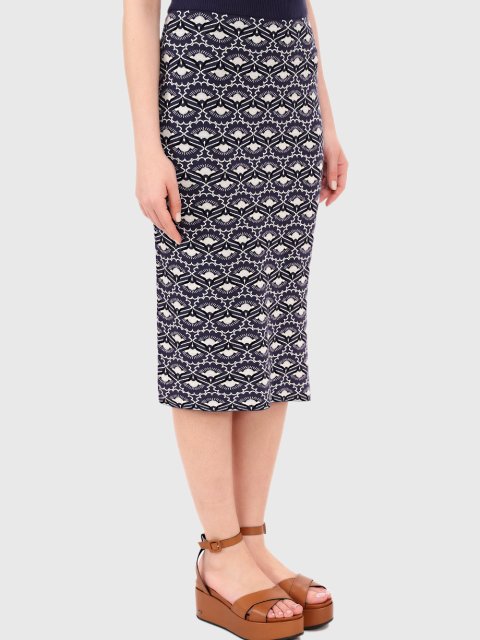 Синя спідниця WEEKEND MAX MARA : фото 2 - Invogue