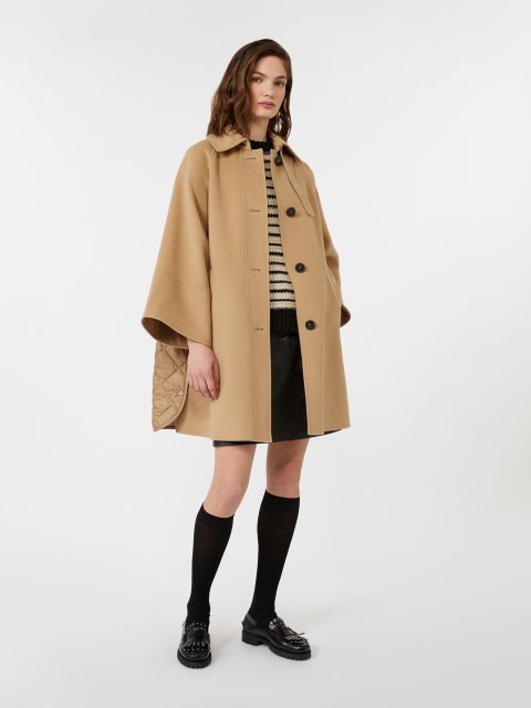 Темно-бежеве пальто WEEKEND MAX MARA з вовни: фото 1 - Invogue