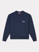 Синий свитшот Kenzo рельефный: фото - Invogue