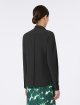 Черная рубашка MAX MARA из эластичного поплина: фото 3 - Invogue