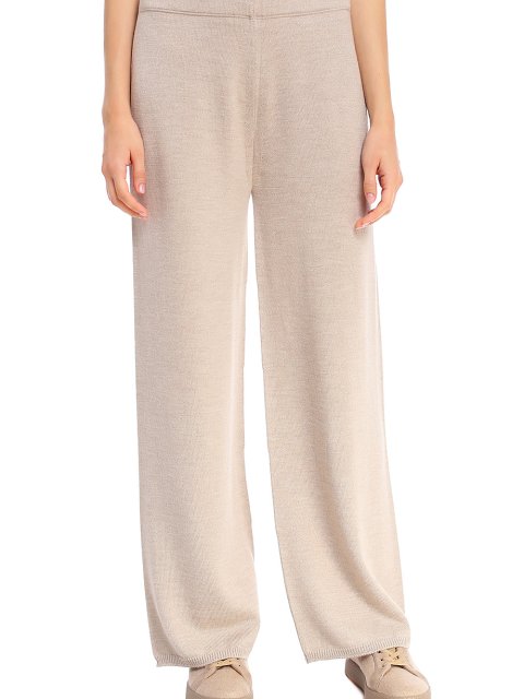 Бежеві брюки MAX MARA : фото 6 - Invogue