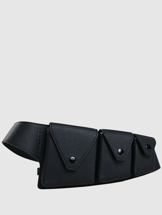 Чёрный ремень KENZO: фото - Invogue