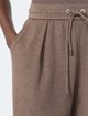 Коричневі штани Max Mara з бавовни та шовку: фото 4 - Invogue