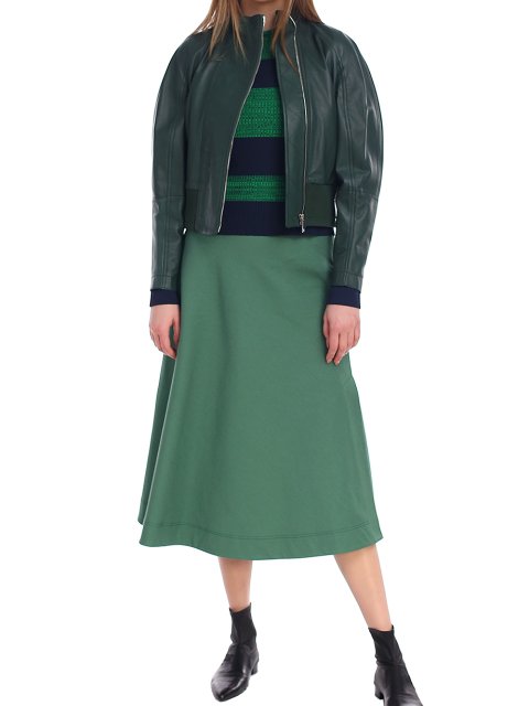 Чёрные ботинки MAX MARA: фото 4 - Invogue