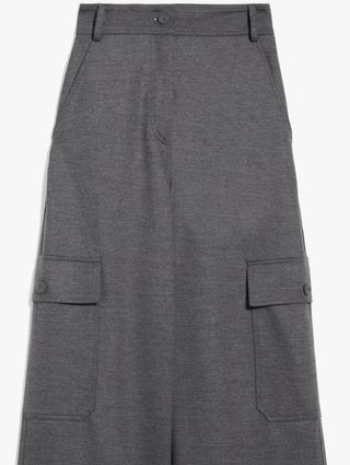 Сірі брюки MAX MARA : фото 3 - Invogue
