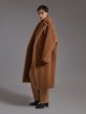 Темно-бежеве пальто MAX MARA Teddy Bear: фото 3 - Invogue