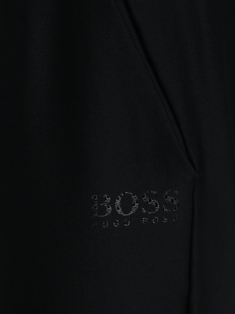 Чёрные брюки спорт BOSS: фото 5 - Invogue