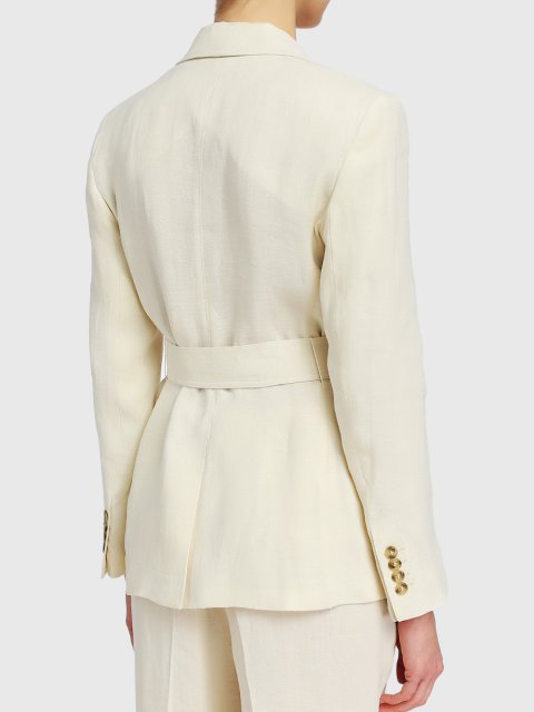 Молочний піджак WEEKEND MAX MARA : фото 4 - Invogue