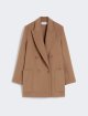 Світло-коричневе пальто MAX MARA з вовни та кашеміру: фото - Invogue