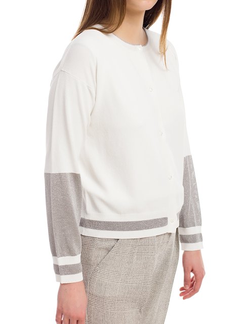 Молочний кардиган MAX MARA : фото 5 - Invogue