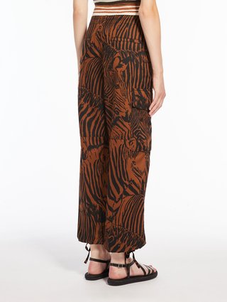 Коричневі брюки WEEKEND MAX MARA : фото 2 - Invogue