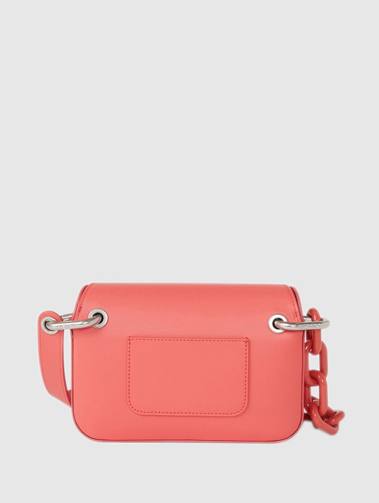 Коралловая сумка KENZO: фото 4 - Invogue
