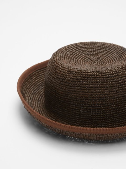 Коричневий капелюх WEEKEND ACCESSORIES : фото 2 - Invogue