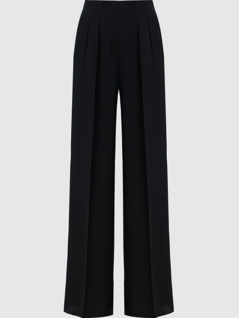Чёрные брюки SPORTMAX: фото - Invogue