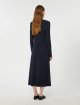 Темно-синя сукня Weekend Max Mara з віскозного трикотажу: фото 3 - Invogue